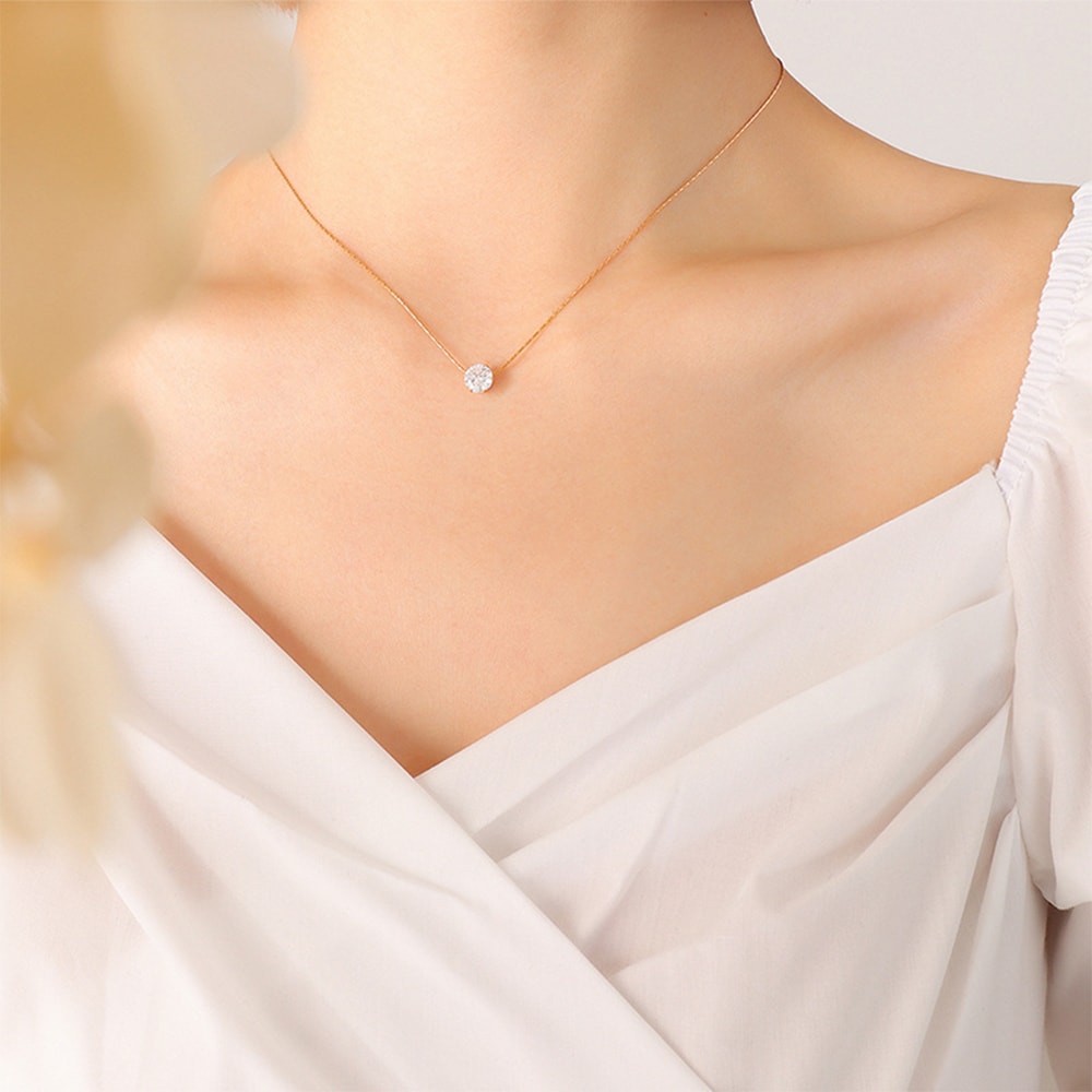 Liora Solitaire Necklace