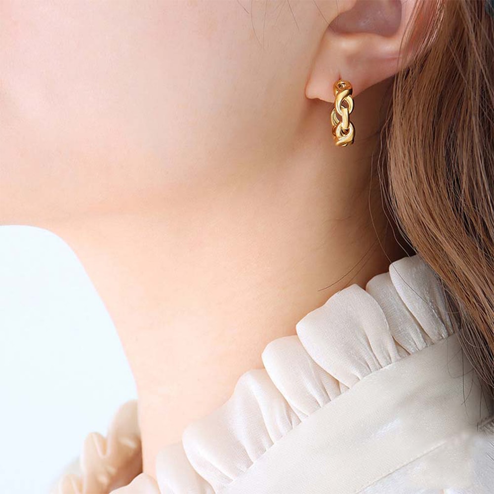 Organic Chain Hoops