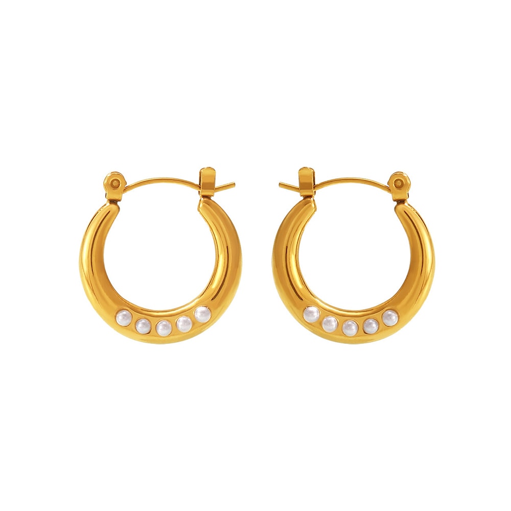 Lunar Bead Earrings