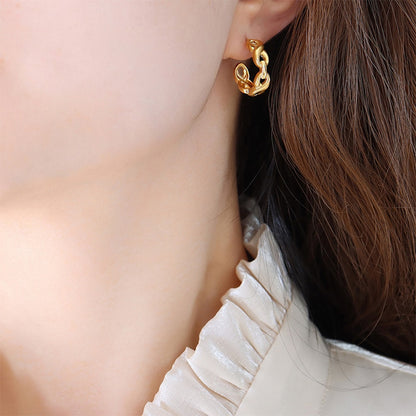 Organic Chain Hoops