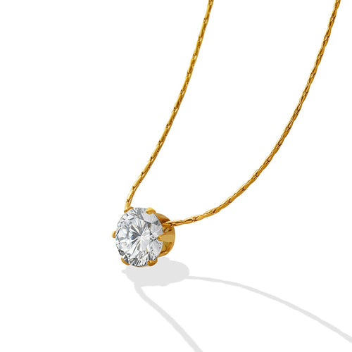 Liora Solitaire Necklace